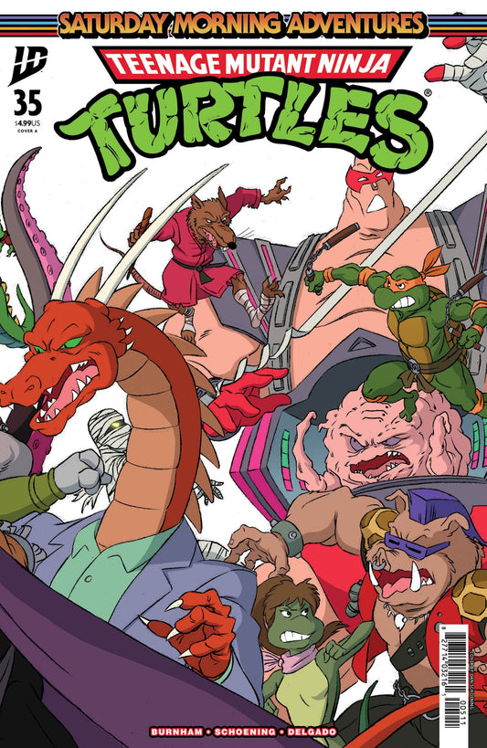 Teenage Mutant Ninja Turtles: Saturday Morning Adventures #35