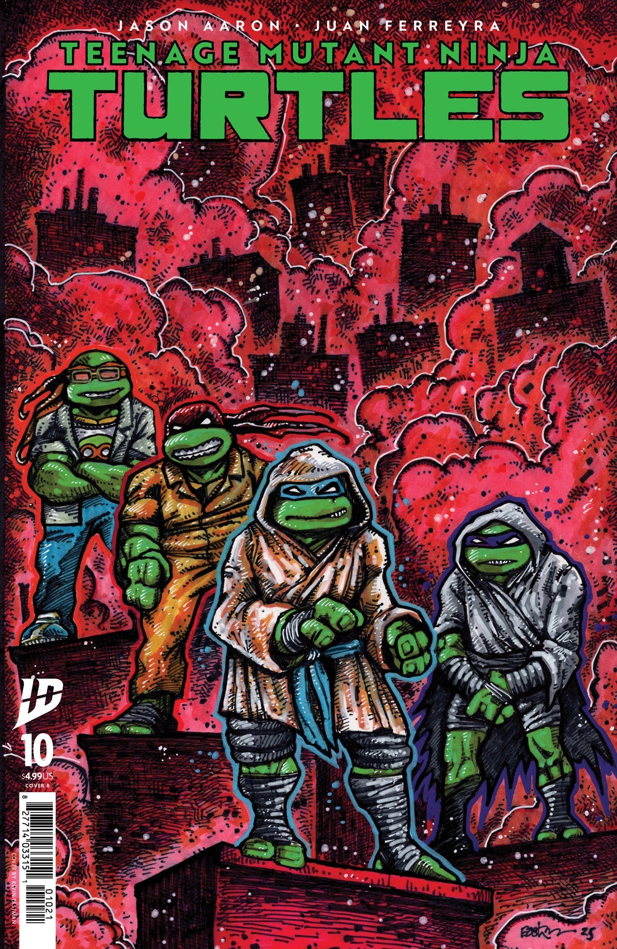 Teenage Mutant Ninja Turtles #10 (Cover B)