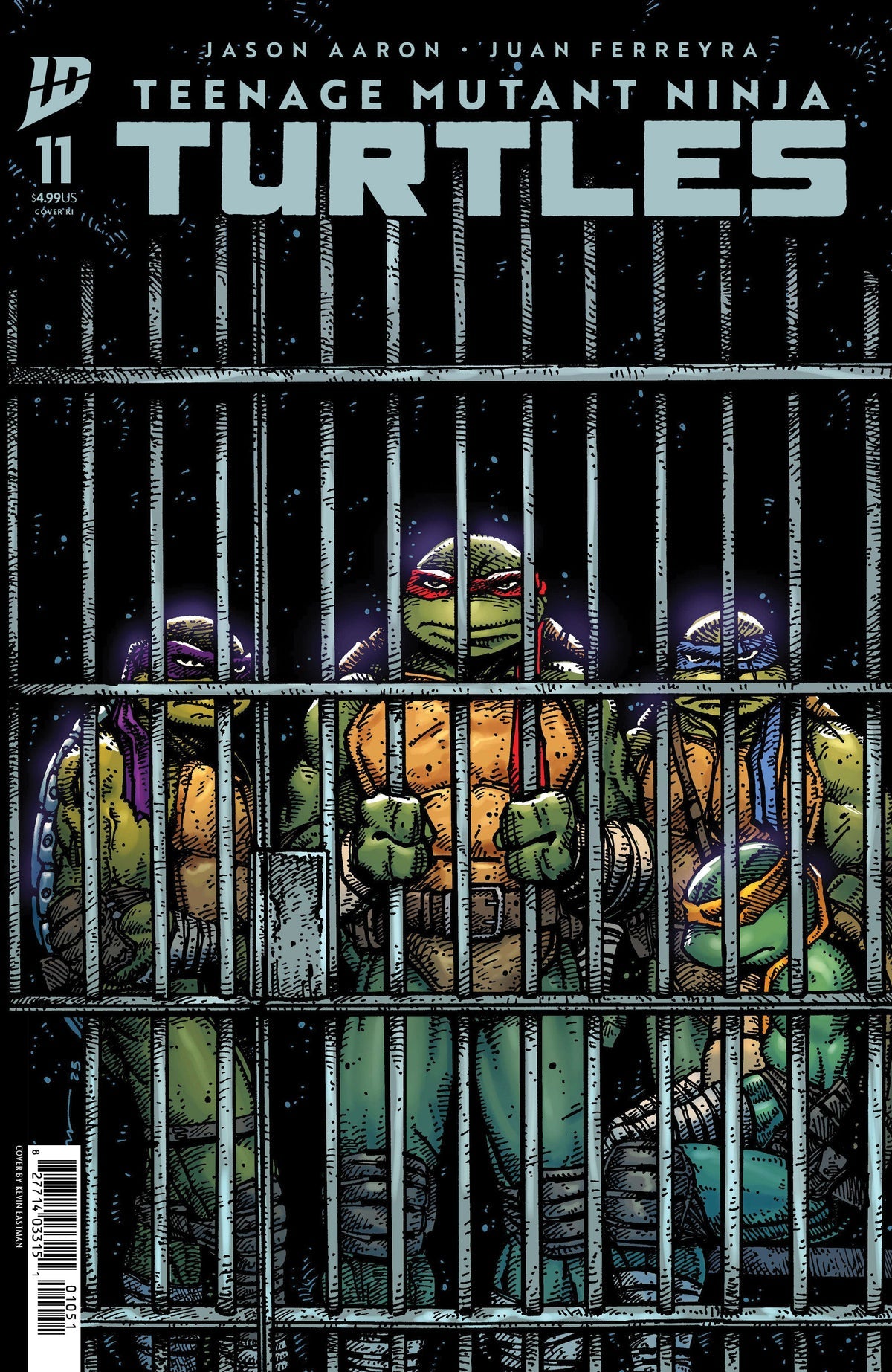 Teenage Mutant Ninja Turtles #11 (Kevin Eastman Cover)