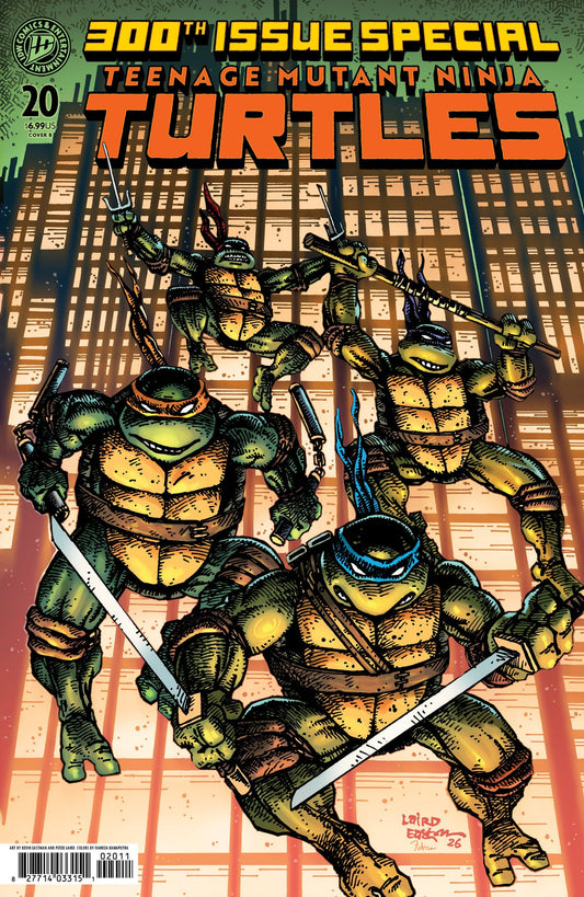 Teenage Mutant Ninja Turtles #20: 300th Issue Special (Cover B Kevin Eastman & Peter Laird Variant)