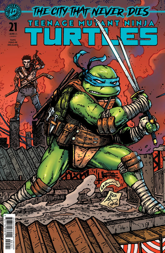 Teenage Mutant Ninja Turtles #21 Cover B Ben Bishop Variant