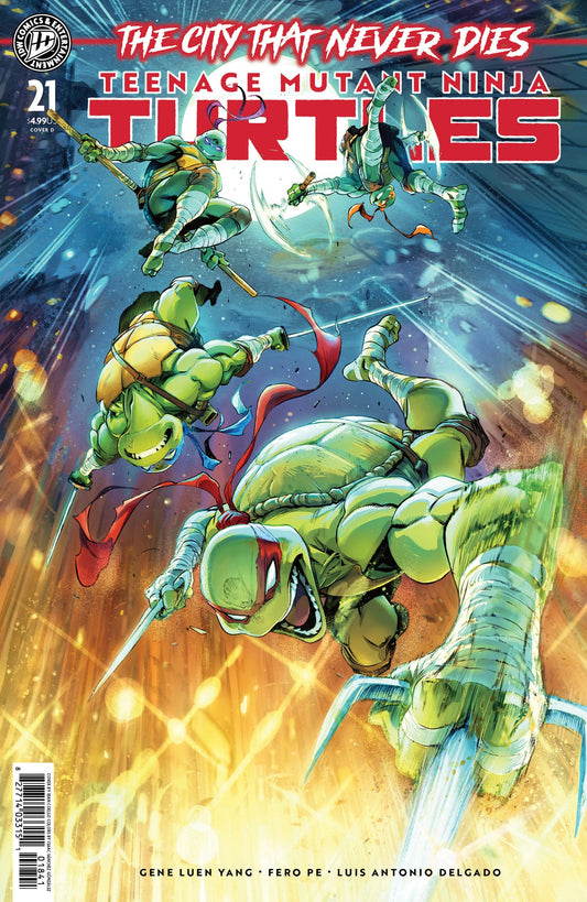 Teenage Mutant Ninja Turtles #21 Cover D Iban Coello Variant
