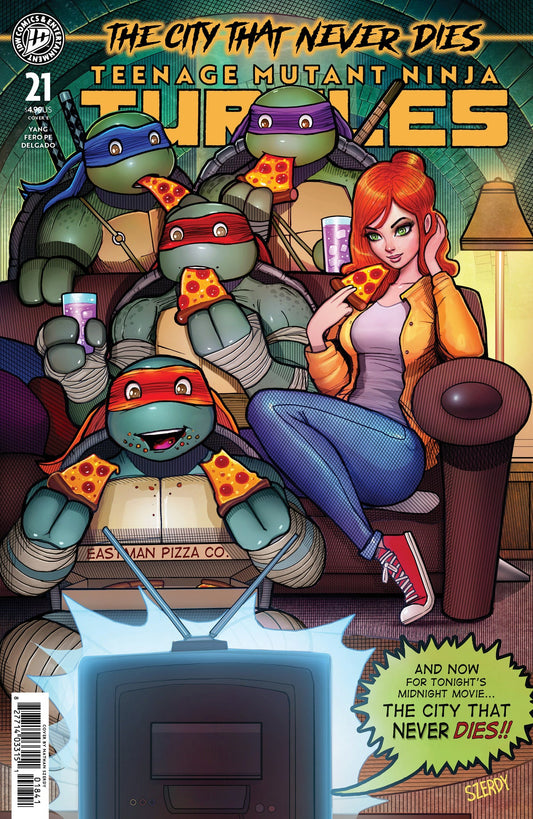 Teenage Mutant Ninja Turtles #21 Cover E Nathan Szerdy Variant