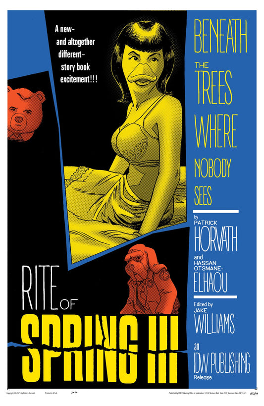 Beneath the Trees Where Nobody Sees: Rite of Spring #3 (Tony Fleecs 'Movie Homage' Cover)