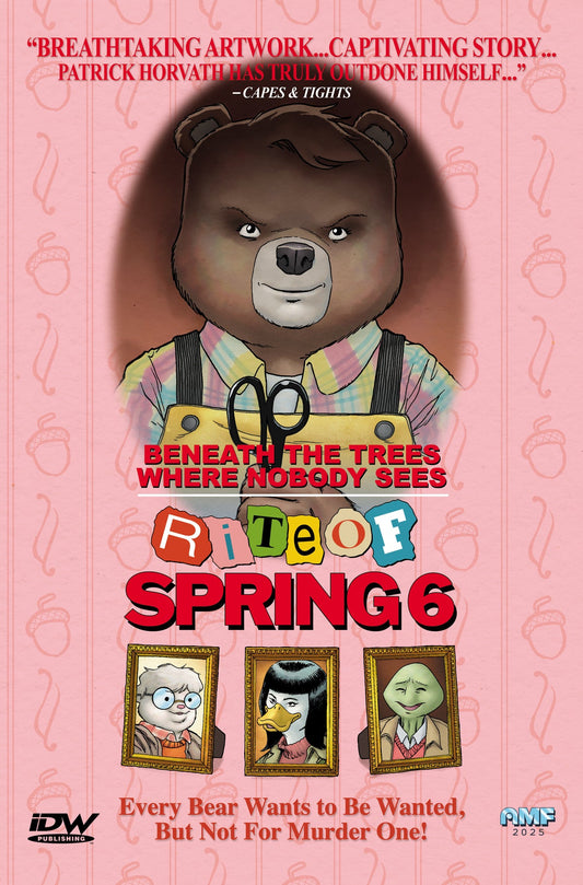 Beneath the Trees Where Nobody Sees: Rite of Spring #6 (Cover B Tony Fleecs Movie Homage Variant)