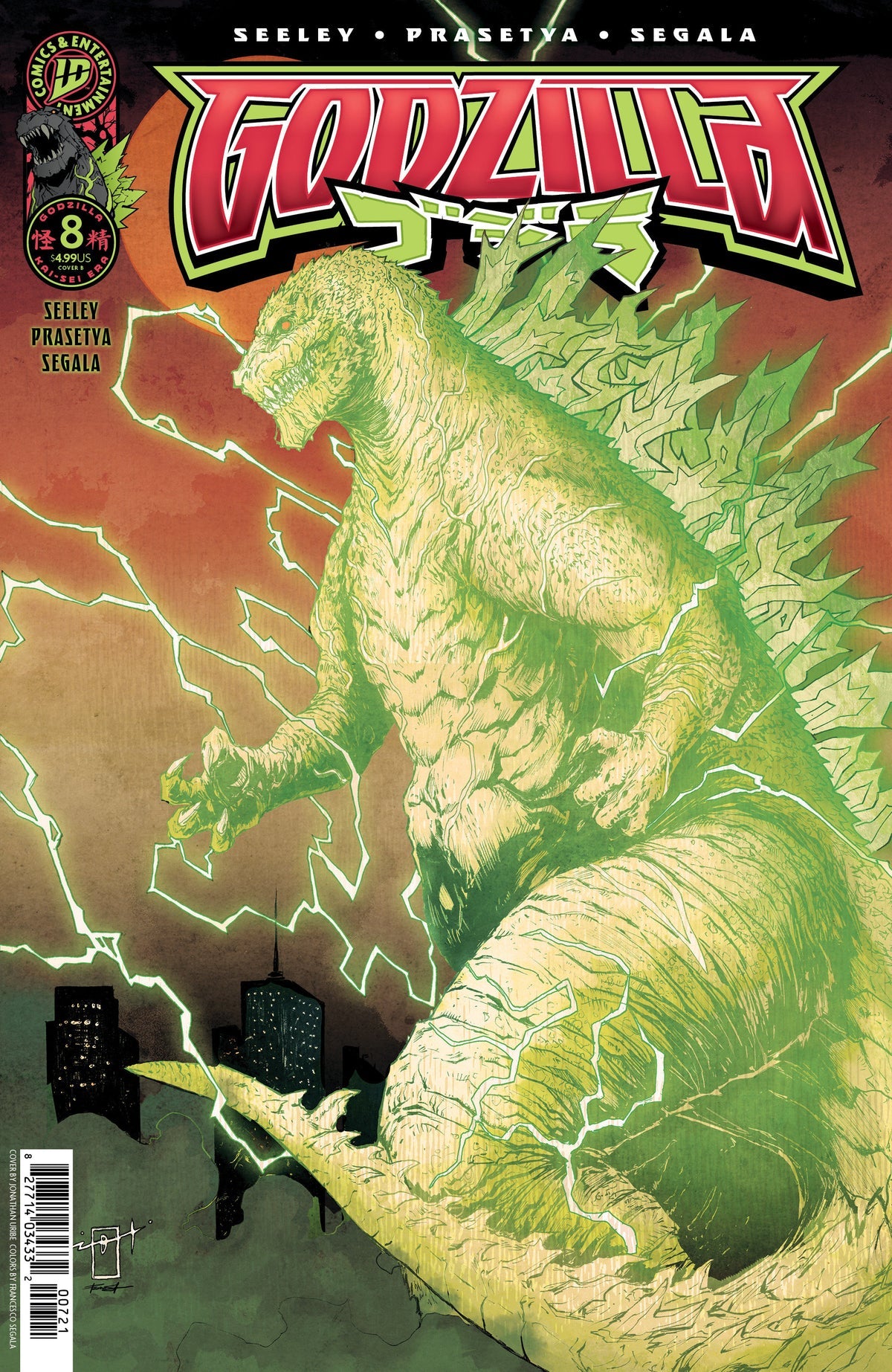Godzilla #8 (Cover B Jonathan Uribe Variant)