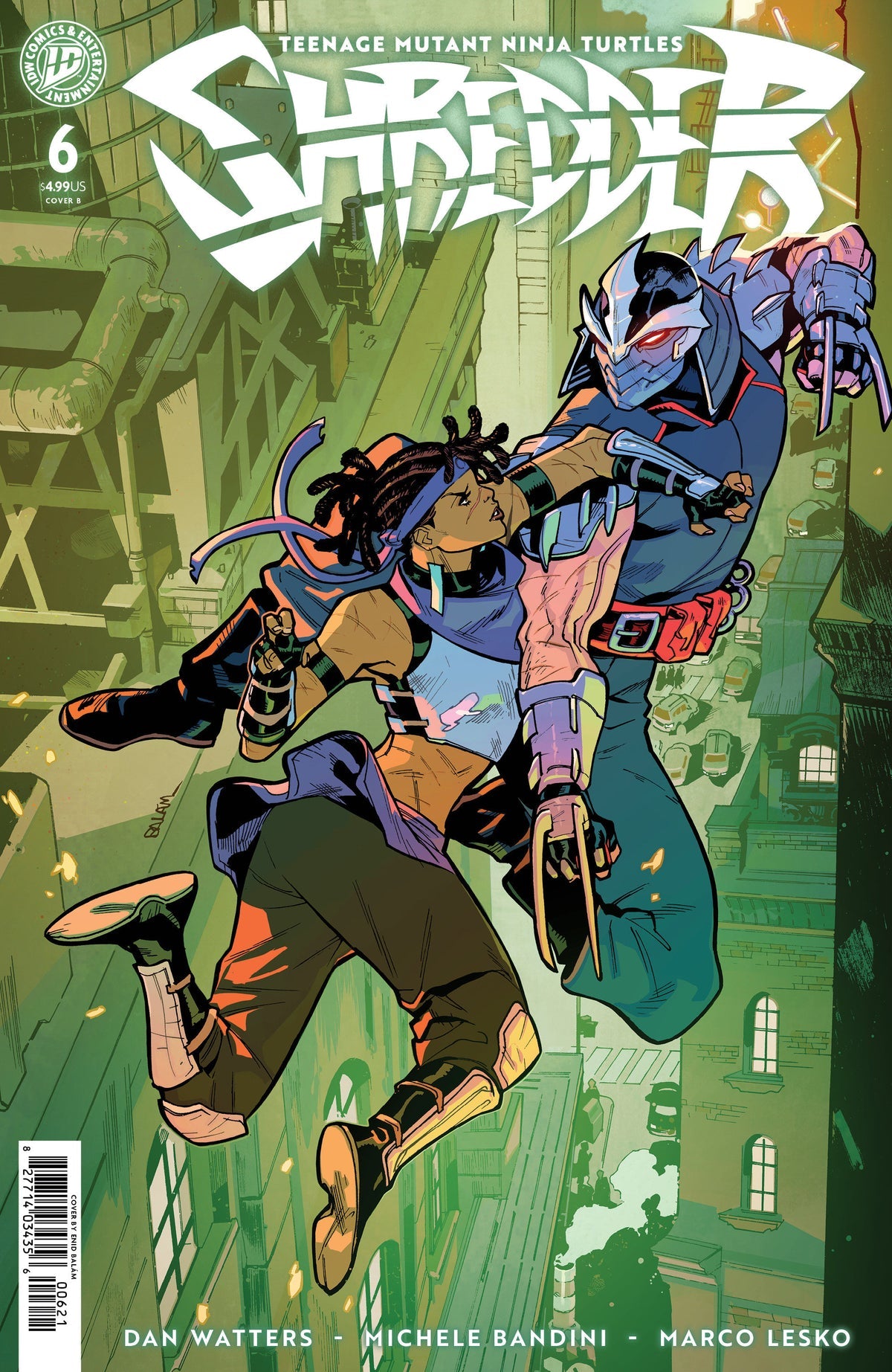 Teenage Mutant Ninja Turtles: Shredder #6 (Cover B Enid Balám Variant)