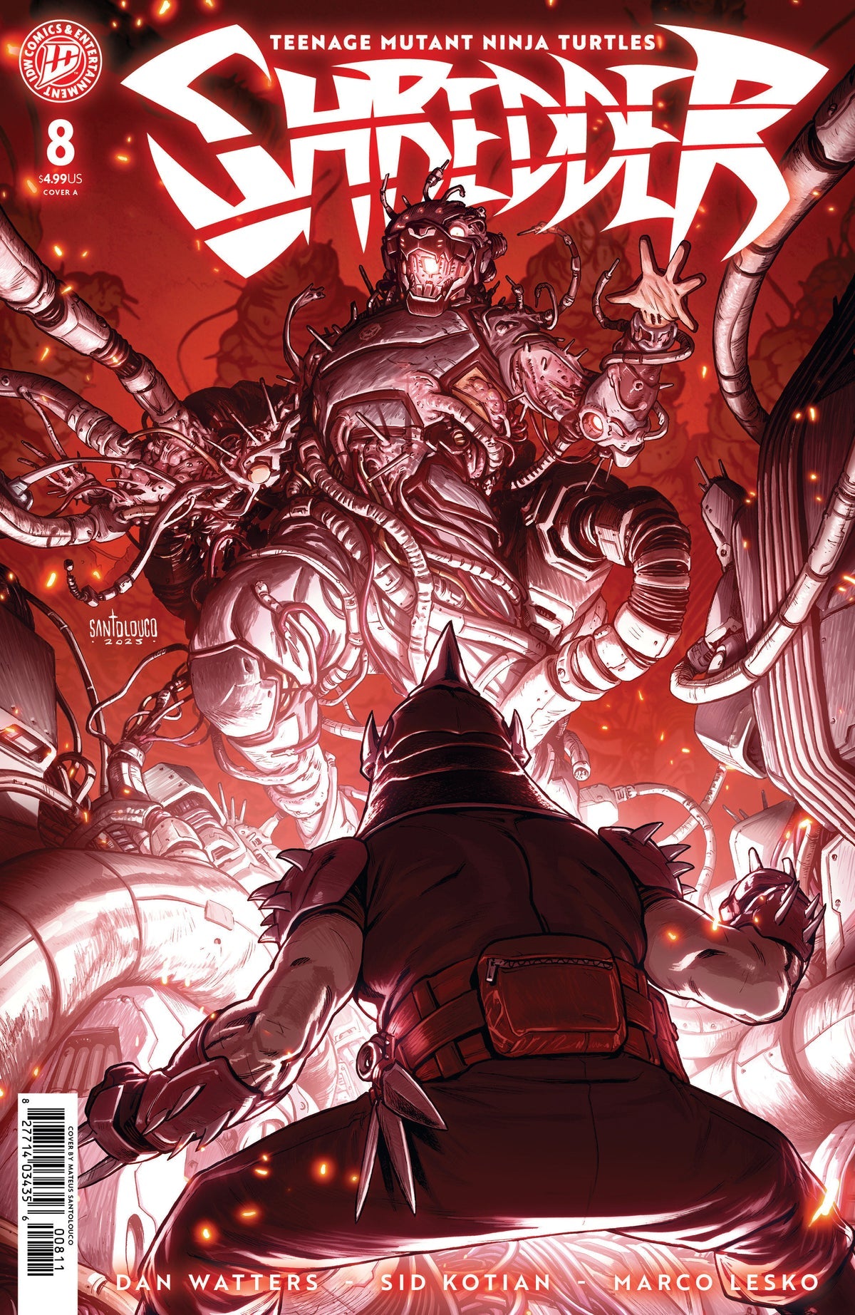 Teenage Mutant Ninja Turtles: Shredder #8