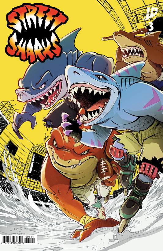 Street Sharks #3 (Cover B Santtos Variant)