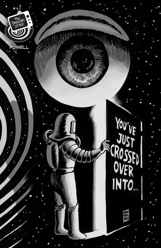 The Twilight Zone #4 (Cover B Francesco Francavilla Black & White Connecting Variant)