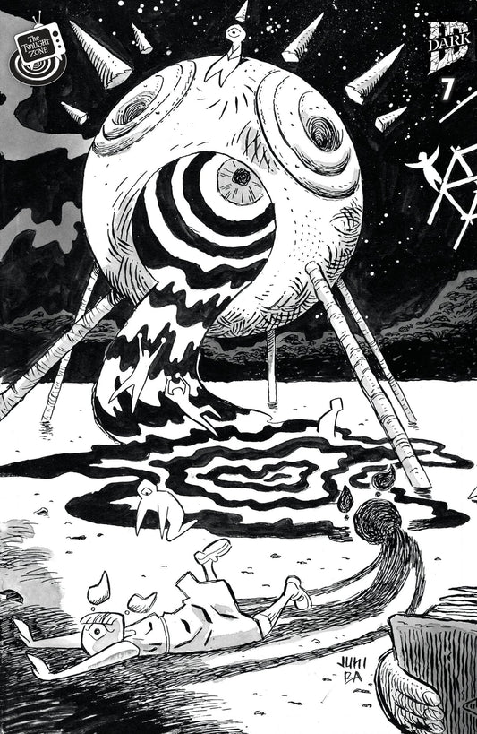 Twilight Zone #7 (Cover B Juni Ba Black & White Connecting Variant)