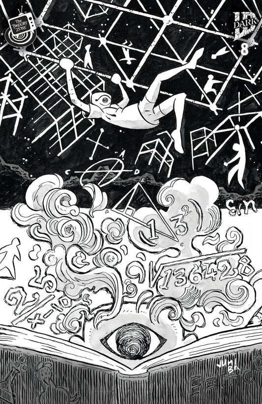 The Twilight Zone #8 (Cover B Juni Ba Black & White Connecting Variant)