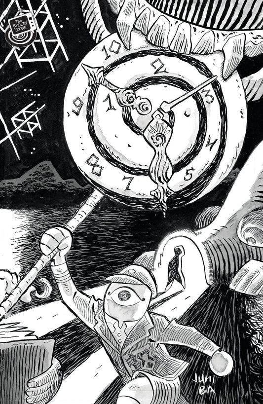 Twilight Zone #9 (Cover B Juni Ba Black & White Connecting Variant)