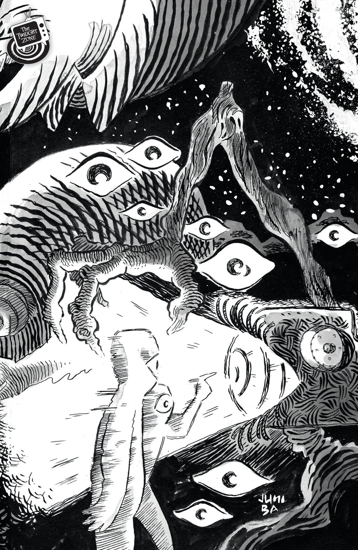 Twilight Zone #10 (Cover B Juni Ba Black & White Connecting Variant)