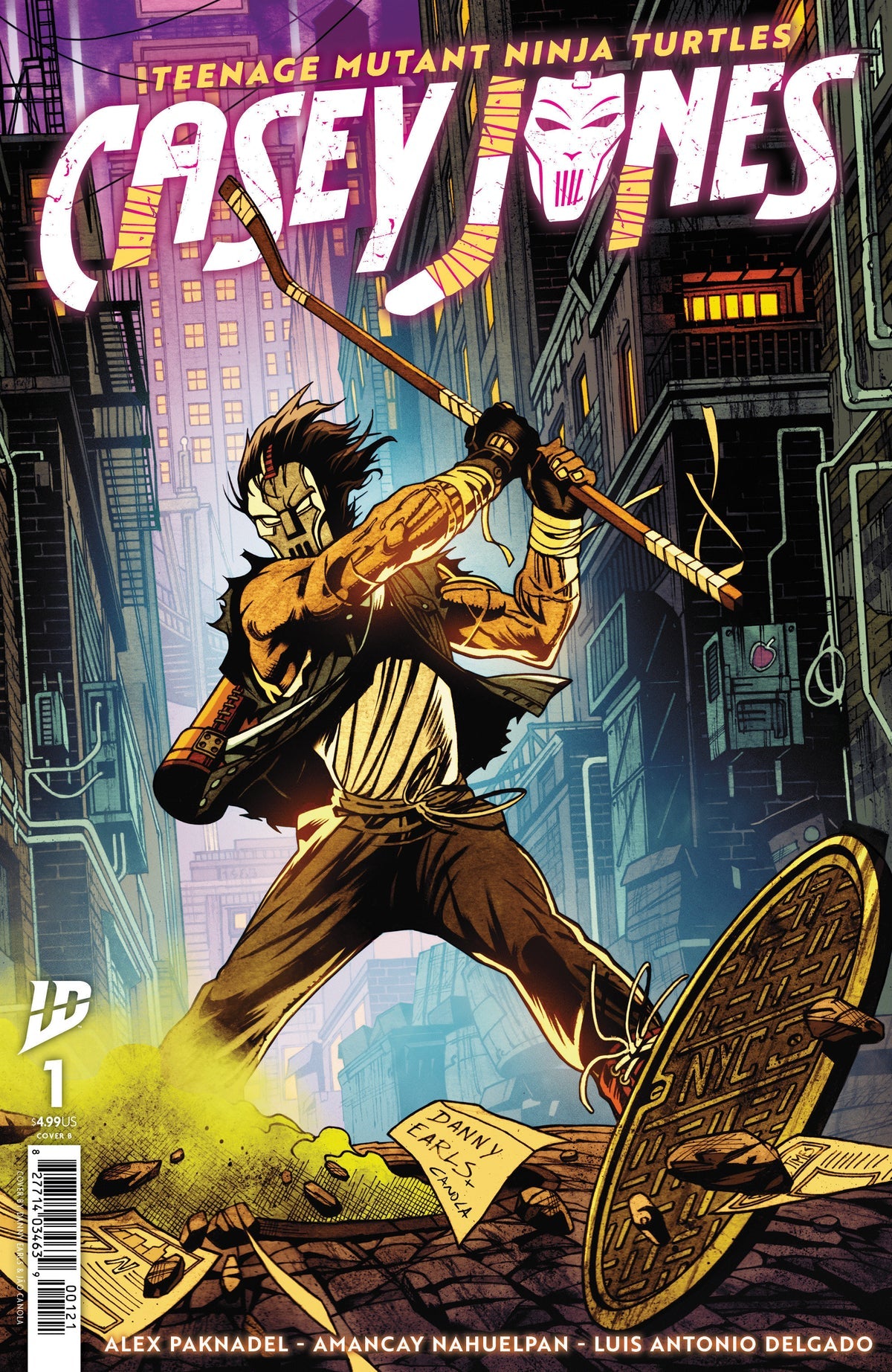 Teenage Mutant Ninja Turtles: Casey Jones #1 (Danny Earls Cover)