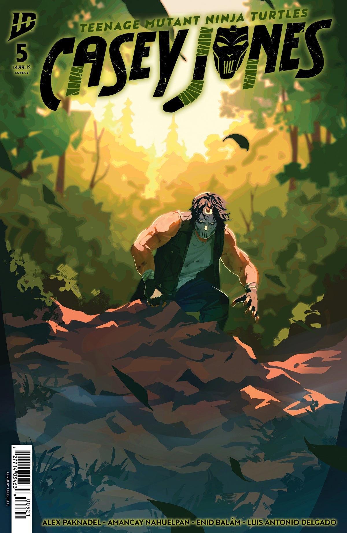 Teenage Mutant Ninja Turtles: Casey Jones #5 (Cover B Ella Poworoznik Variant)