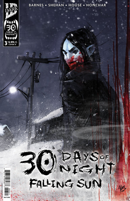 30 Days of Night: Falling Sun #3 (Cover B Damien Worm Variant)