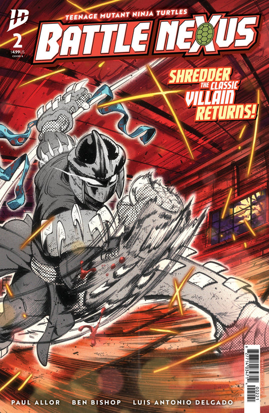 Teenage Mutant Ninja Turtles: Battle Nexus #2 (Cover B Ricardo López Ortiz Variant)