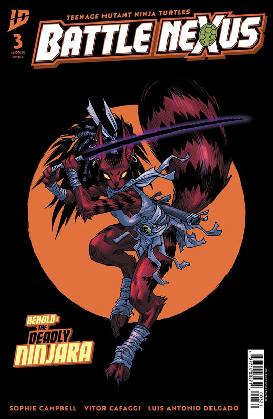 Teenage Mutant Ninja Turtles: Battle Nexus #3 (Cover B Sophie Campbell Variant)