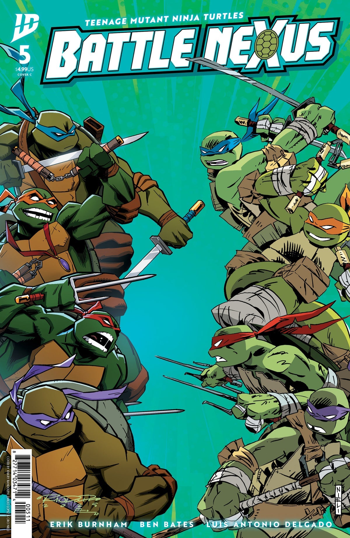 Teenage Mutant Ninja Turtles: Battle Nexus #5 (Cover C Ciro Nieli Variant)