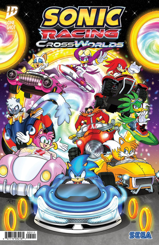 Sonic the Hedgehog: Sonic Racing CrossWorlds #1 (Cover B Rik Mack Varian)