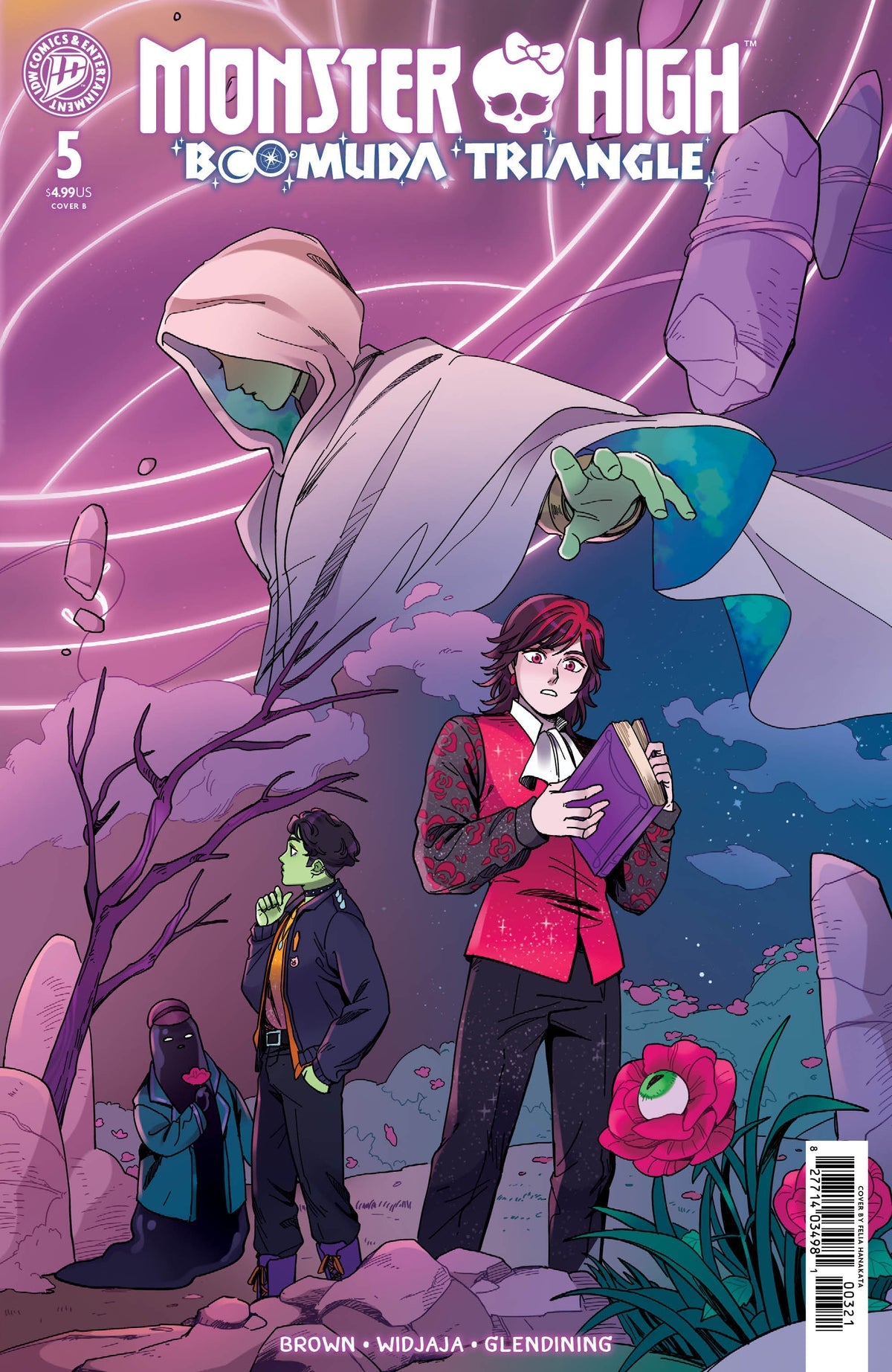 Monster High: Boomuda Triangle #5 (Cover B Felia Hanakata Connecting Variant)
