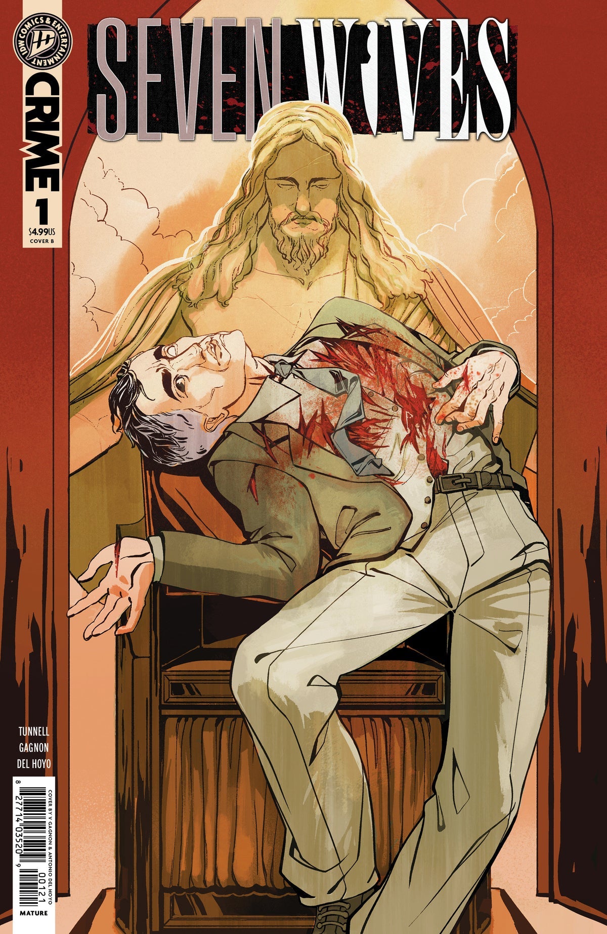Seven Wives #1 (Cover B V. Gagnon Variant)
