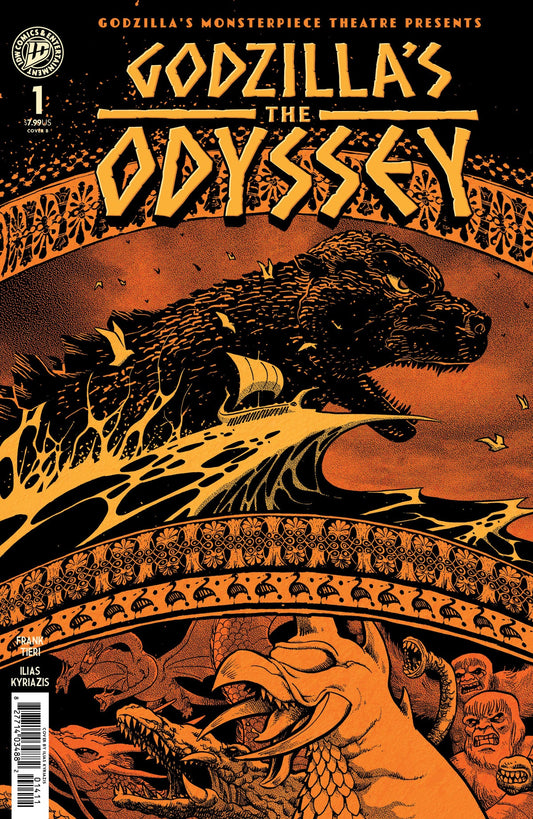 Godzilla's Monsterpiece Theatre Presents: Godzilla's The Odyssey #1 (Cover B Ilias Kyriazis Variant)