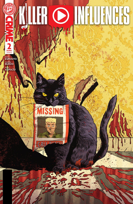 Killer Influences #2 Cover B Valeria Burzo Variant