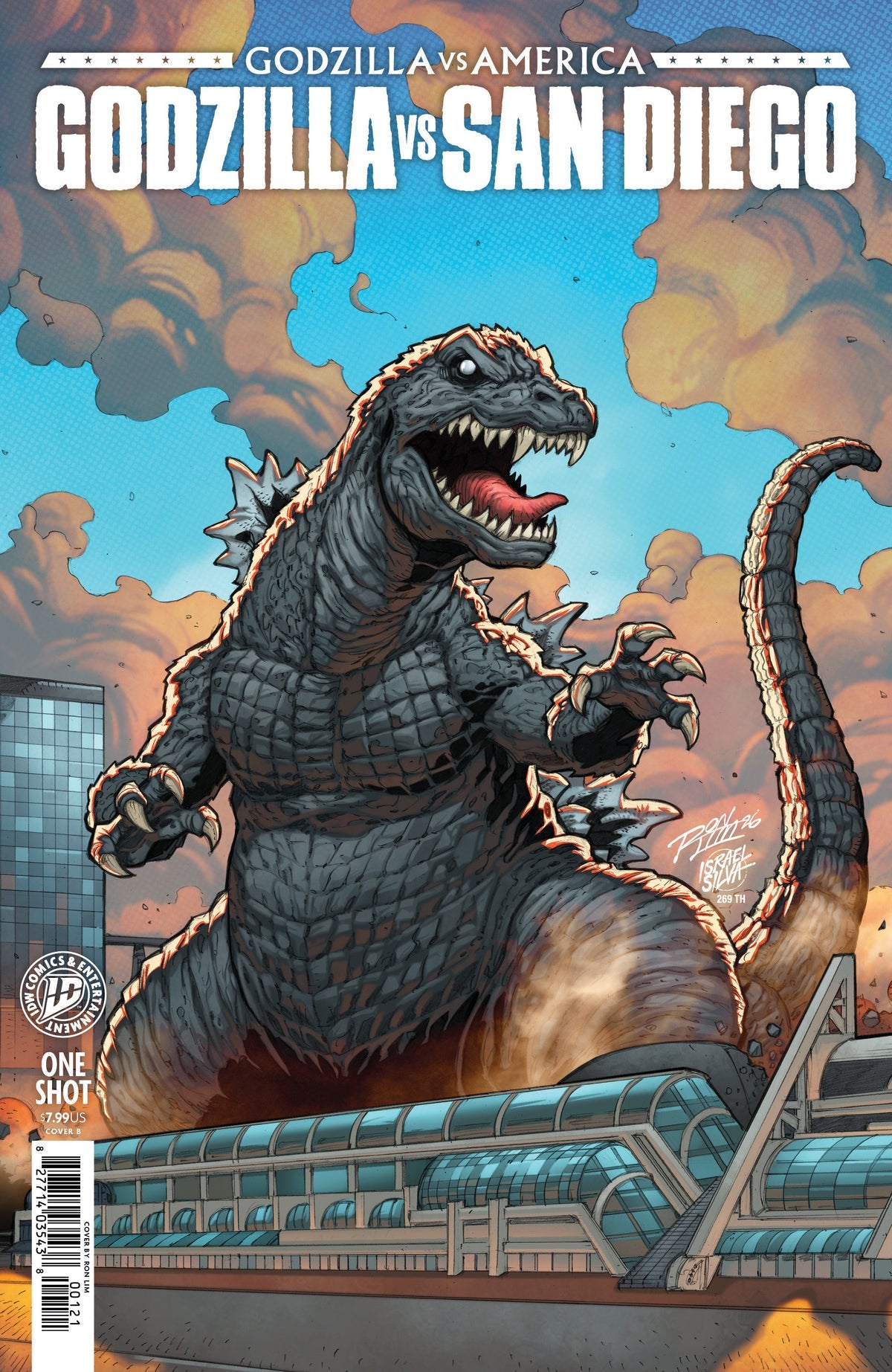 Godzilla vs. America: San Diego #1 (Cover B Ron Lim Variant)