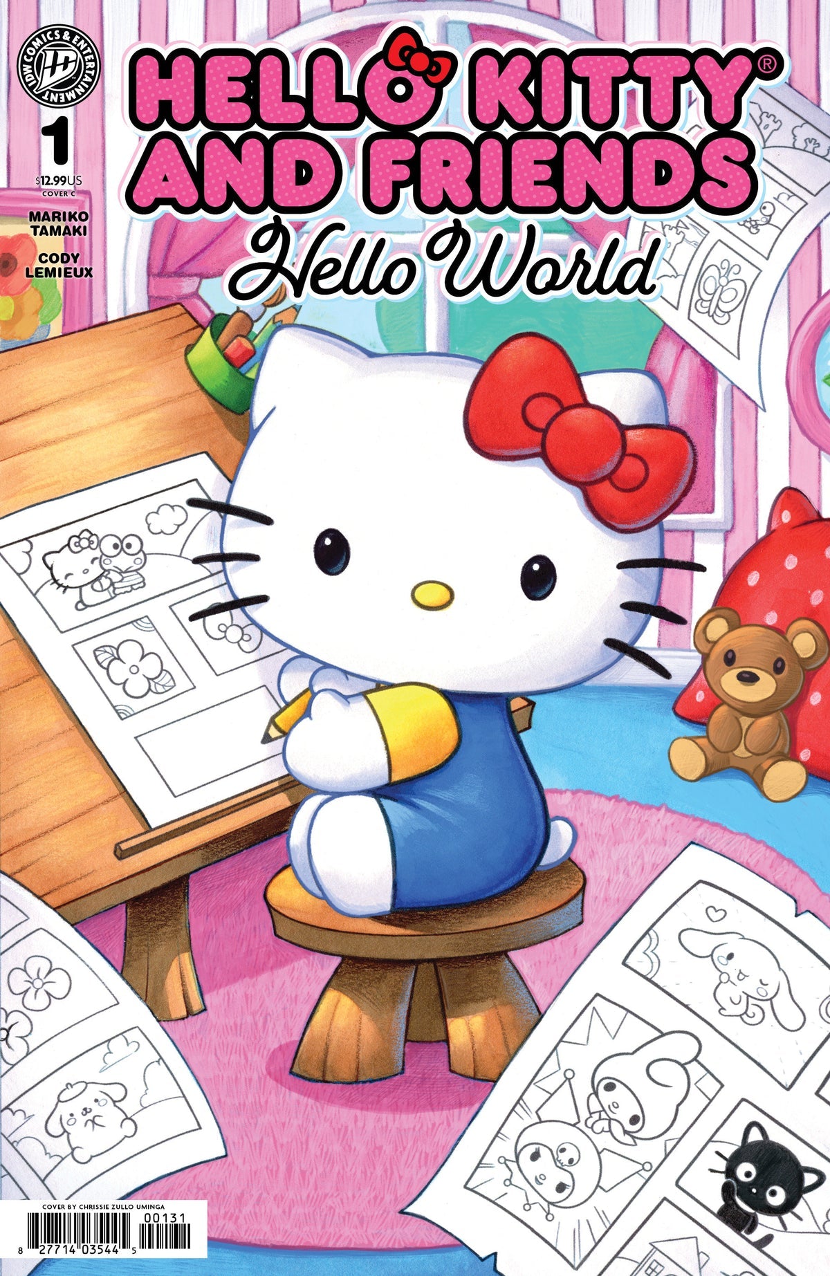 Hello Kitty and Friends: Hello World! #1 (Cover C Chrissie Zullo Uminga Foil Variant)