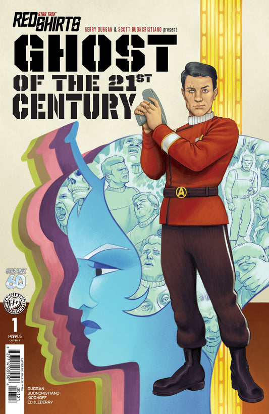 Star Trek: Red Shirts – Ghost of the 21st Century #1 (Cover B Malachi Ward Variant)