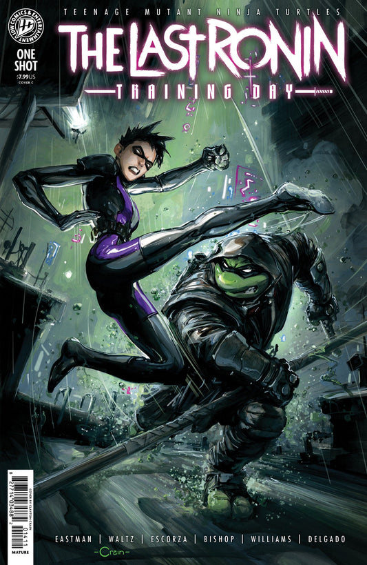 Teenage Mutant Ninja Turtles: The Last Ronin – Training Day #1 (Cover C Clayton Crain Variant)