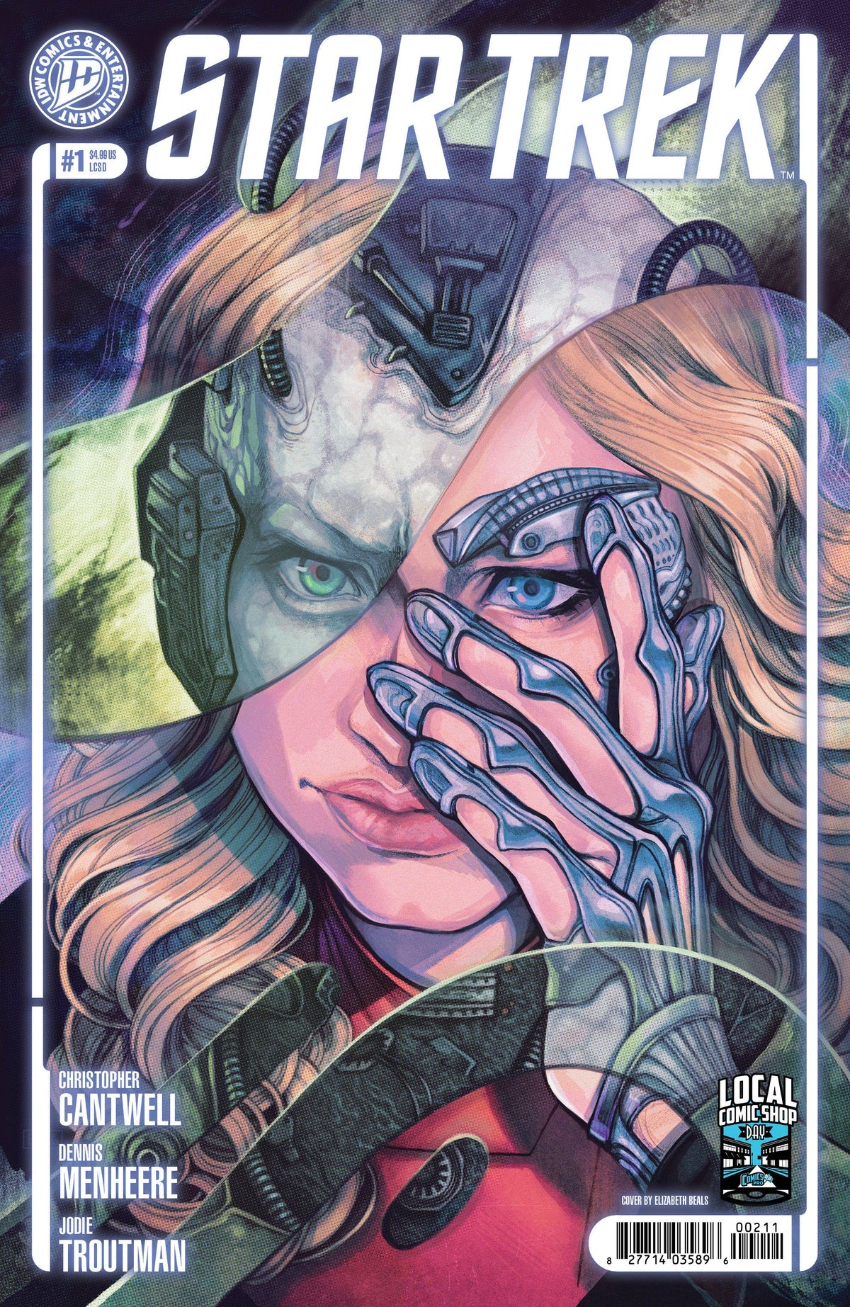 Star Trek #1 LCSD 2026 Elizabeth Beals Variant