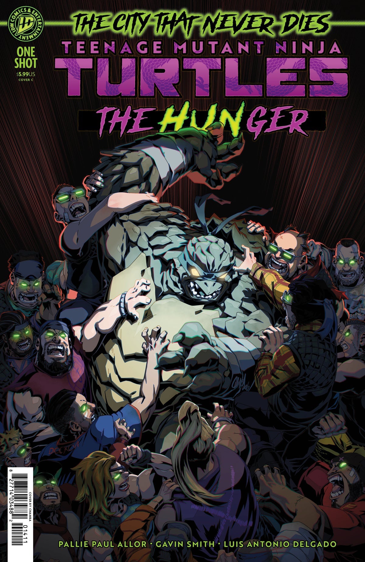 Teenage Mutant Ninja Turtles: The Hunger #1 Cover C Jeffrey 'Chamba' Cruz Variant