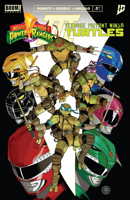 Mighty Morphin Power Rangers/Teenage Mutant Ninja Turtles III #1 (Cover B)