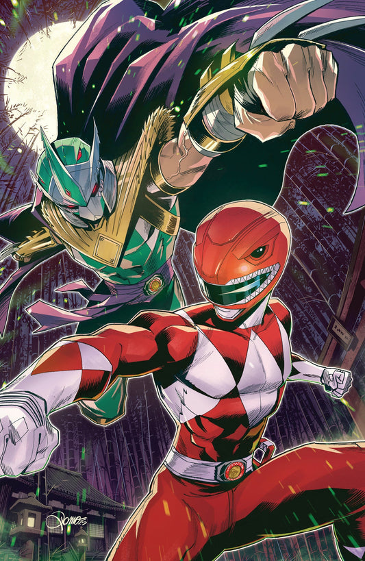 Mighty Morphin Power Rangers / Teenage Mutant Ninja Turtles III #2 (Alessio Zonno Foil Virgin Cover)