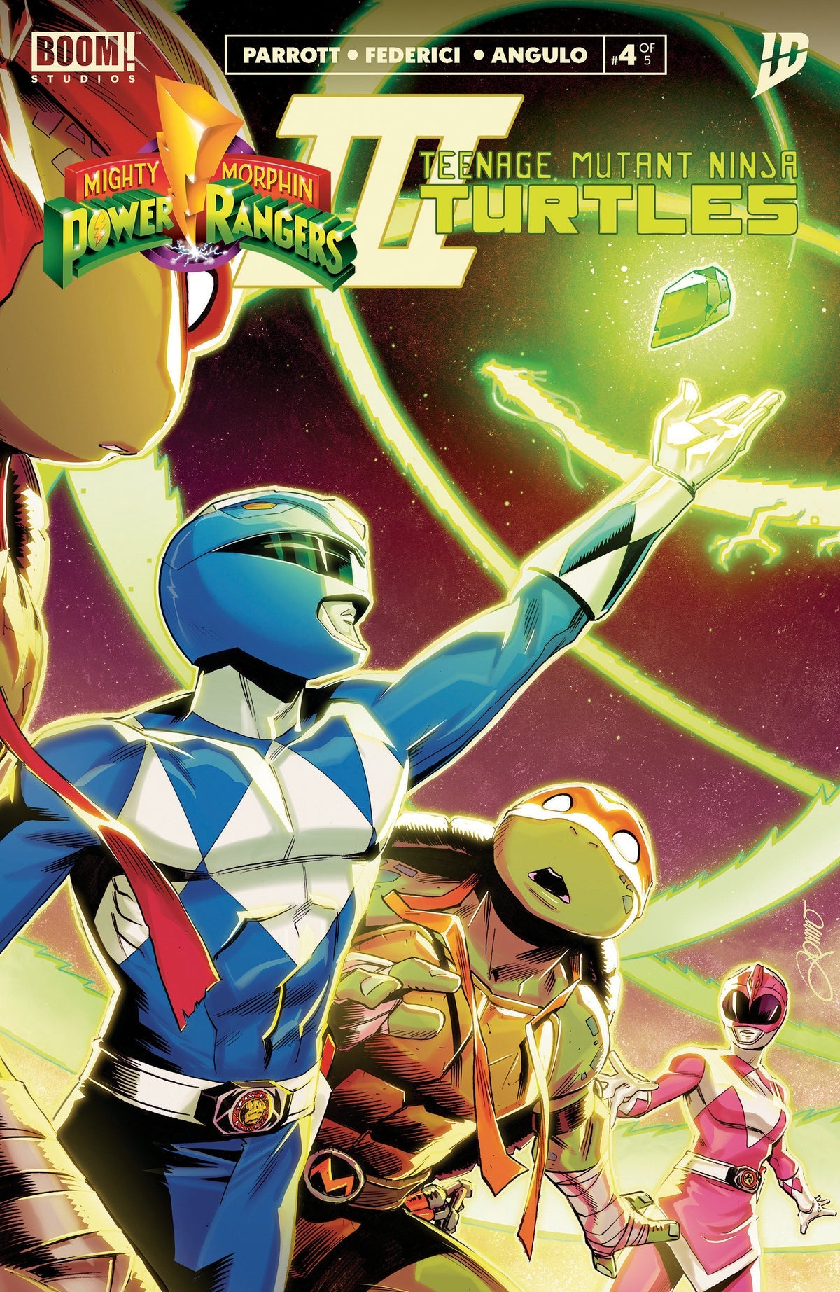 Mighty Morphin Power Rangers / Teenage Mutant Ninja Turtles III #4