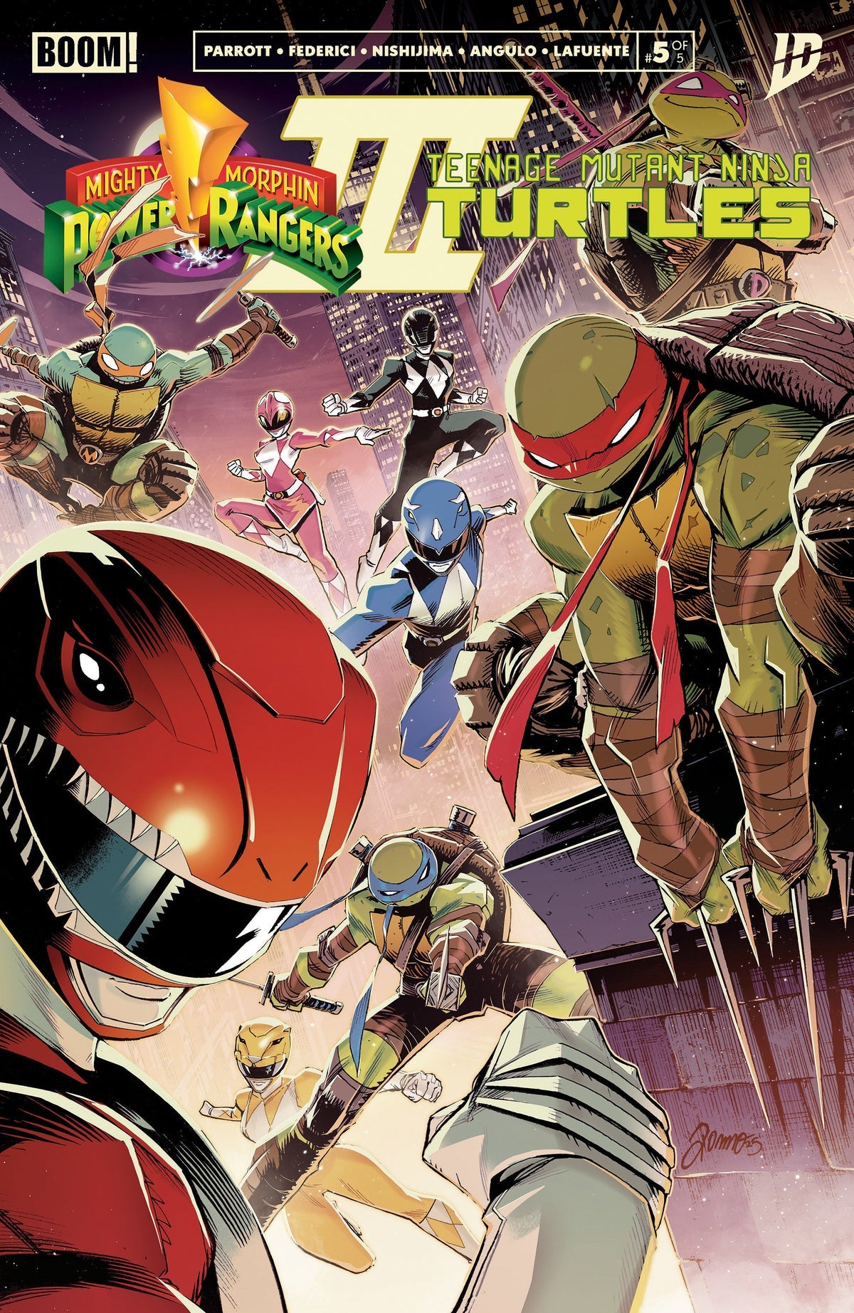 Mighty Morphin Power Rangers / Teenage Mutant Ninja Turtles III #5