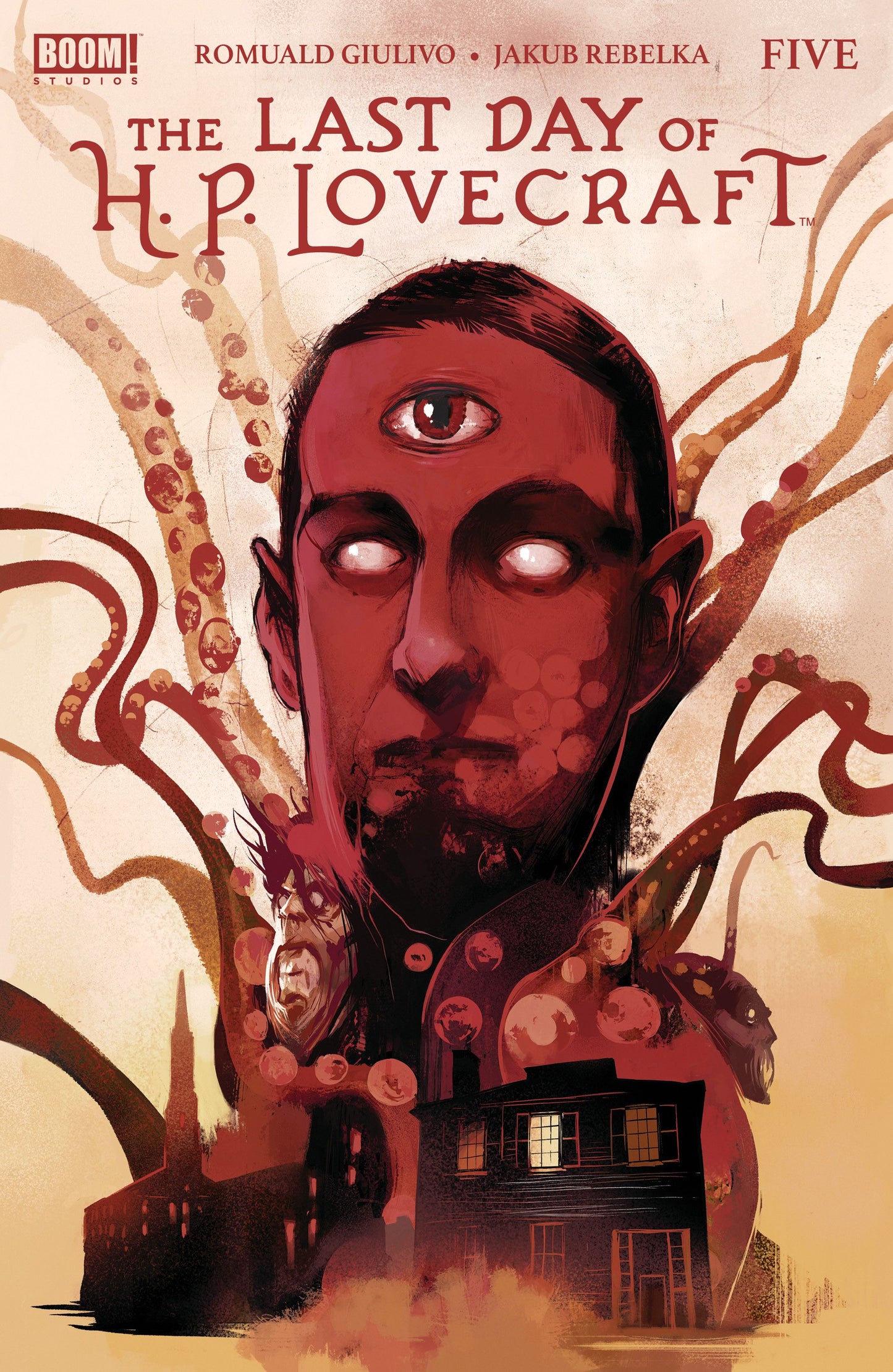 The Last Day of H. P. Lovecraft #5 (Cover B Antonio Del Hoyo Variant)