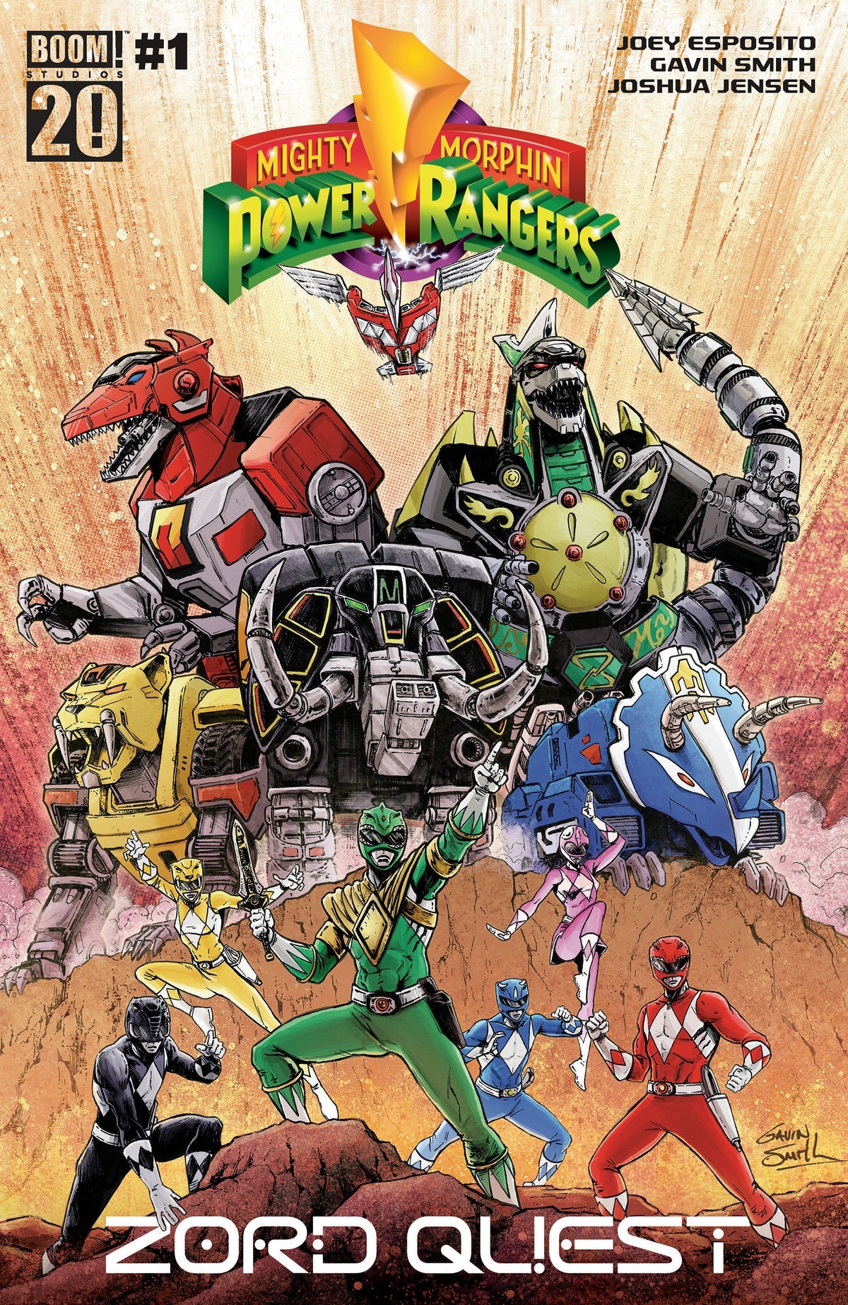 Mighty Morphin Power Rangers: Zord Quest #1