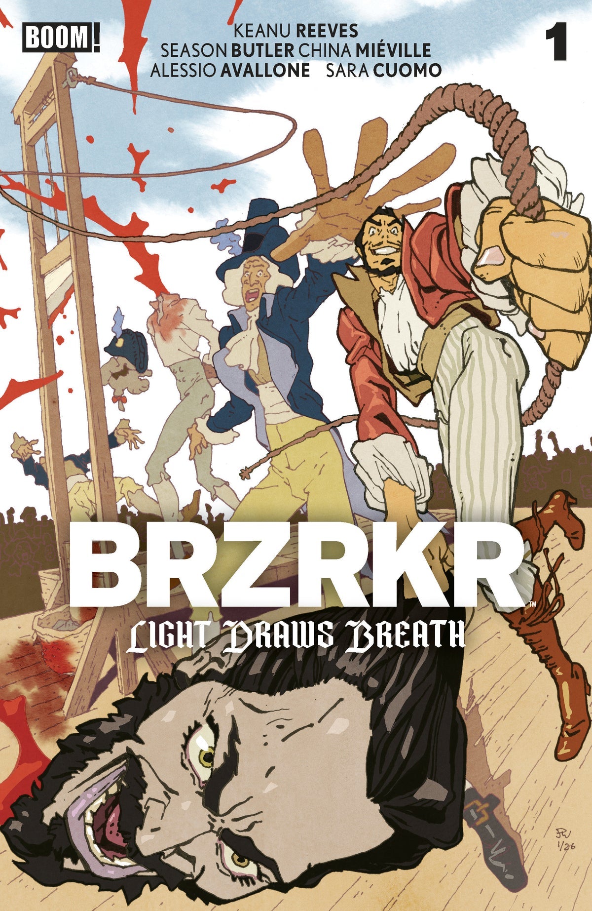 BRZRKR: Light Draws Breath #1 (Cover B Ronald Wimberly Variant)