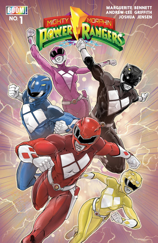 Mighty Morphin Power Rangers #1 (Cover B Andrew Griffith Variant)