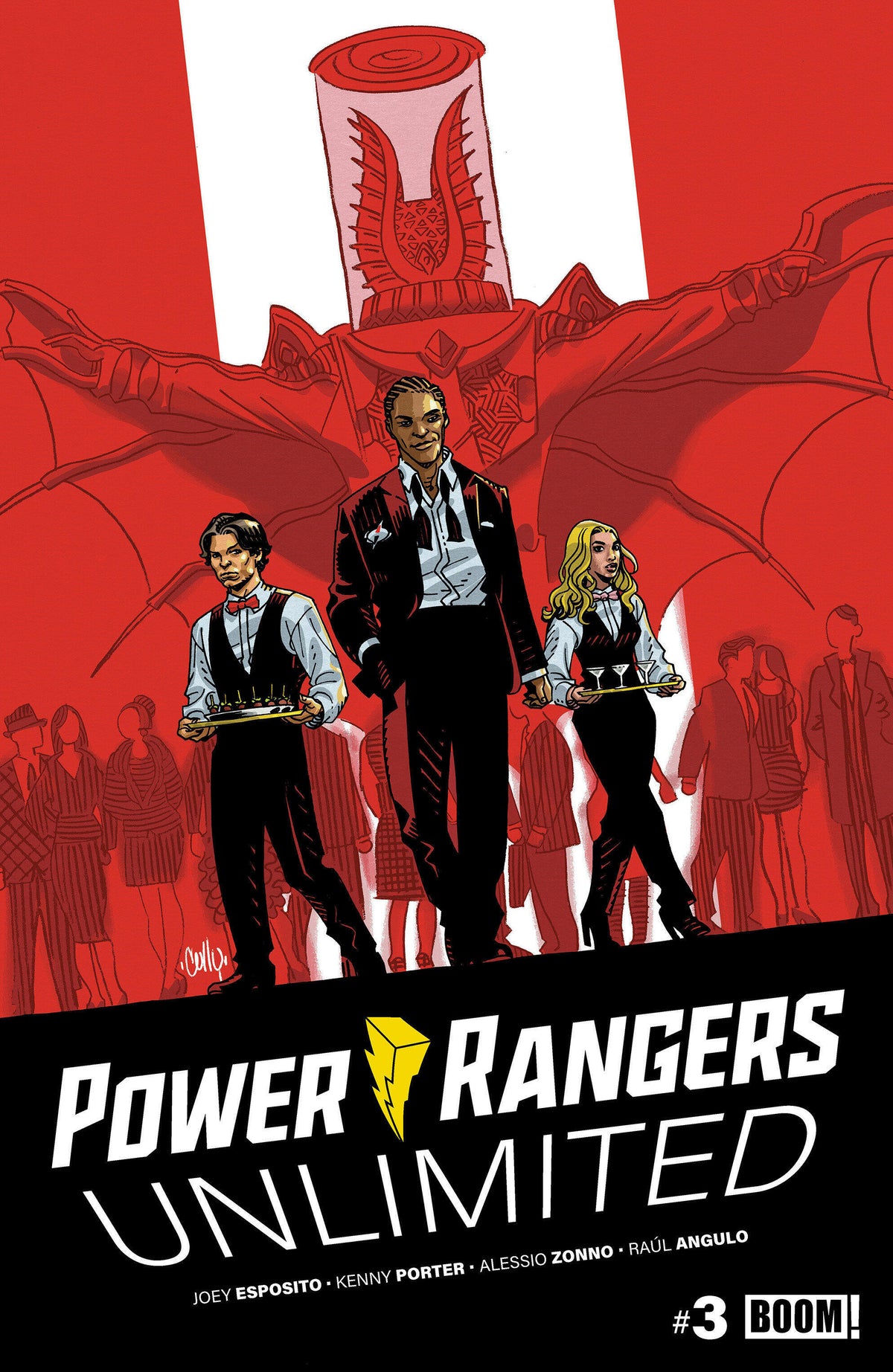 Power Rangers Unlimited #3 Cover B Cully Hamner Variant