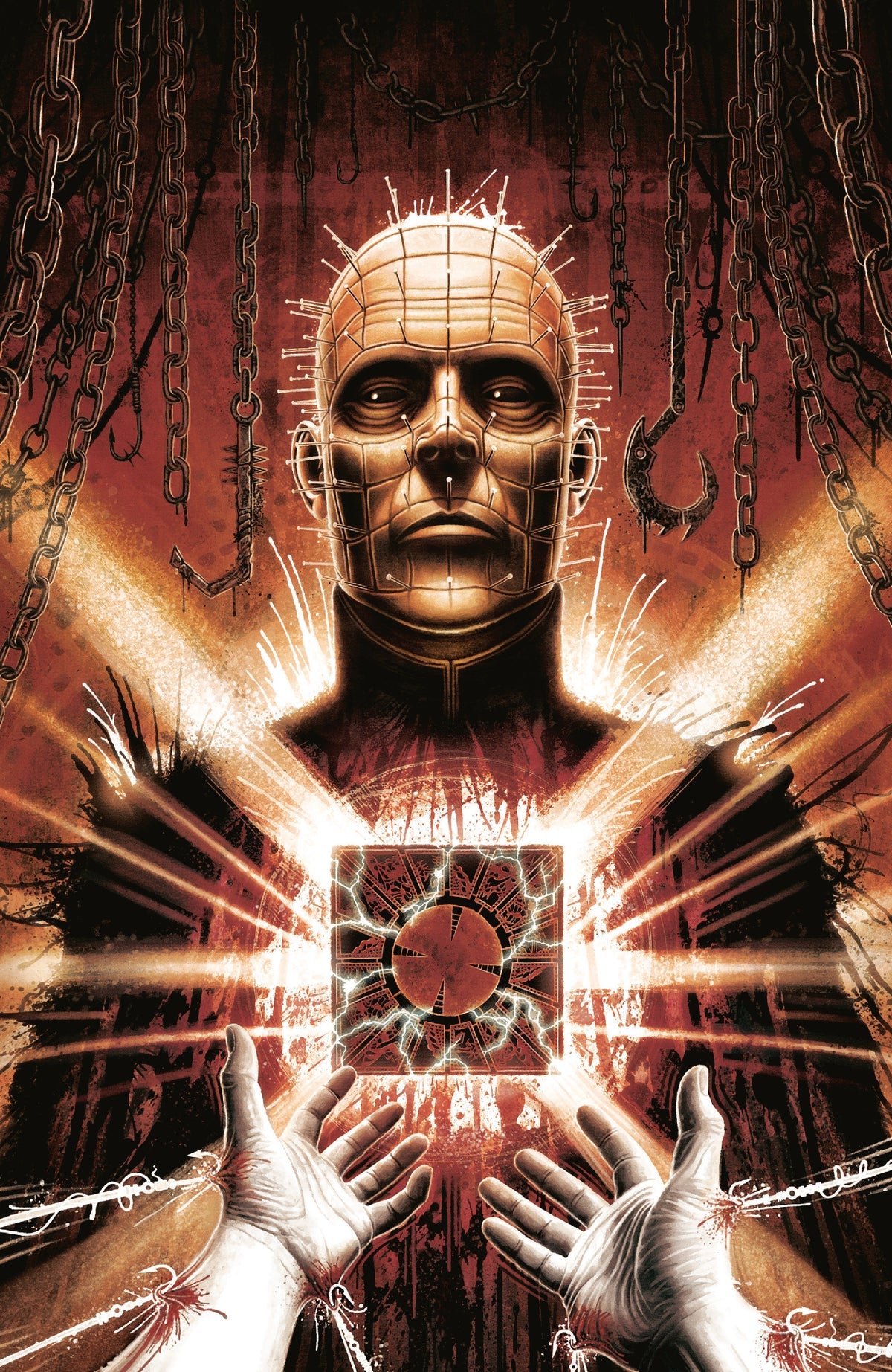 Hellraiser: Resurrections – New Wounds #1 Cover F Martin Simpson Virgin Variant