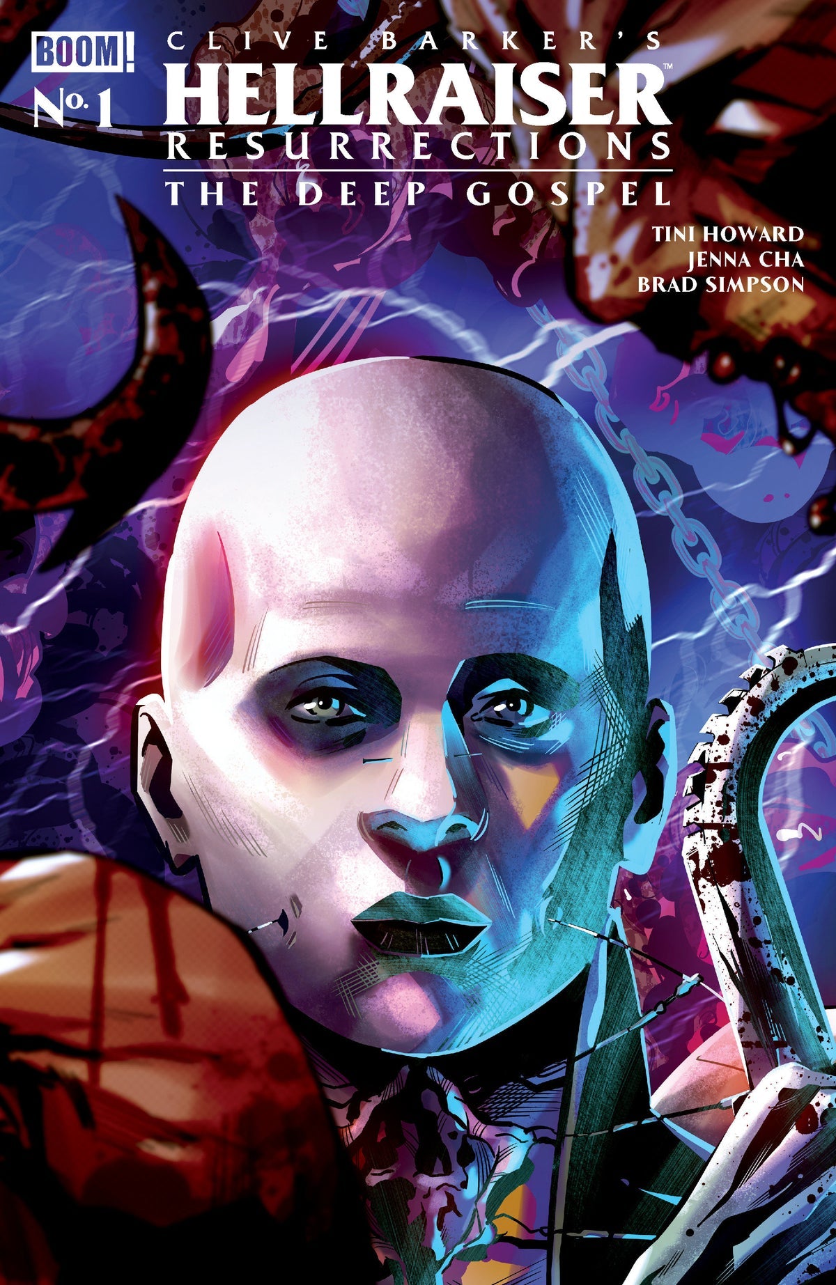 Hellraiser: Resurrections – The Deep Gospel #1 Cover B Federico Sabbatini Variant