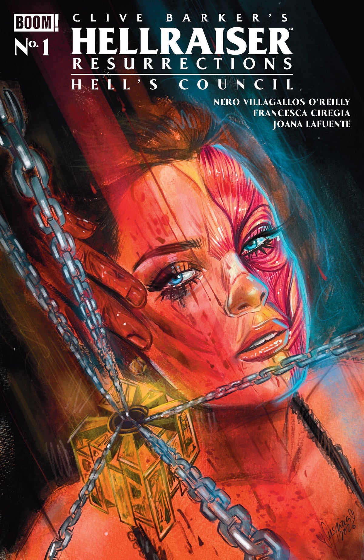 Hellraiser: Resurrections – Hell's Council #1 Cover G Suspiria Vilchez Variant