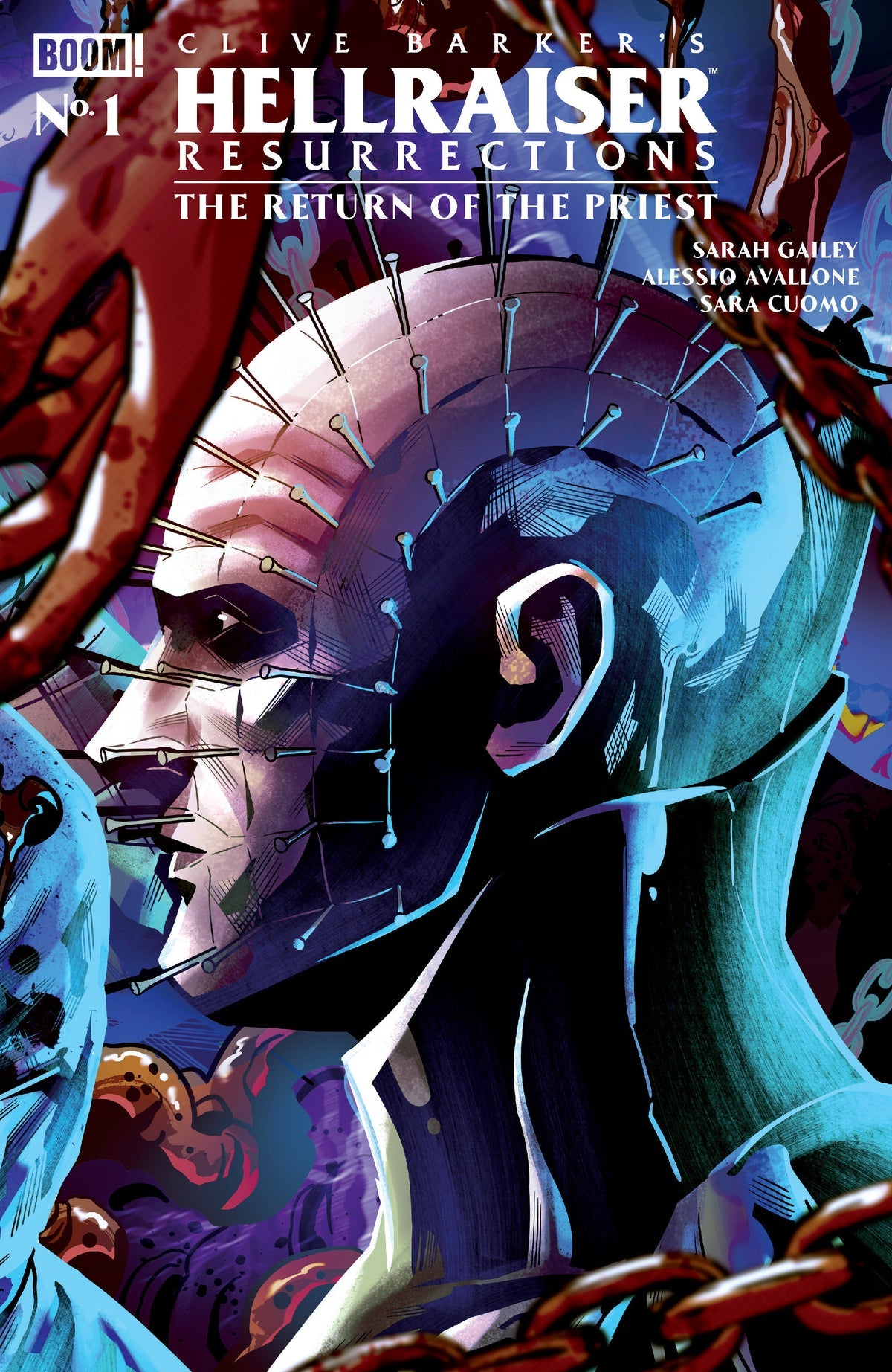 Hellraiser: Resurrections – The Return of the Priest #1 Cover B Federico Sabbatini Variant