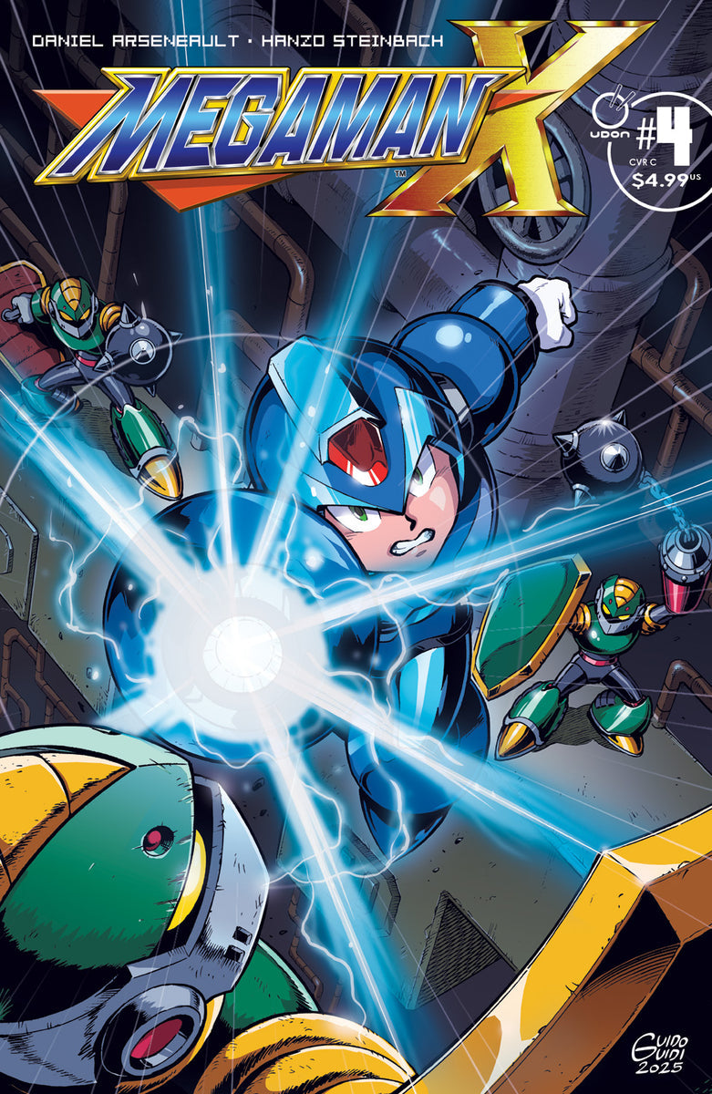 Mega Man X #4 (Cover C Guido Guidi Variant)