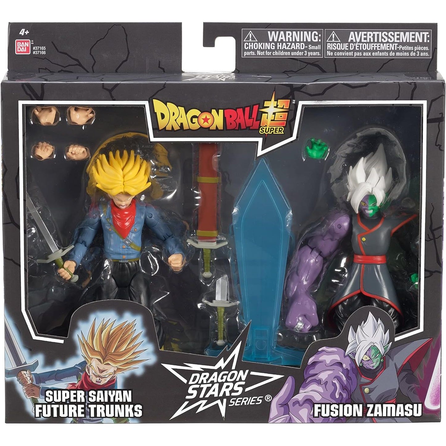 Dragon Ball Super: Dragon Stars Battle Pack - Super Saiyan Trunks vs Fusion Zamasu